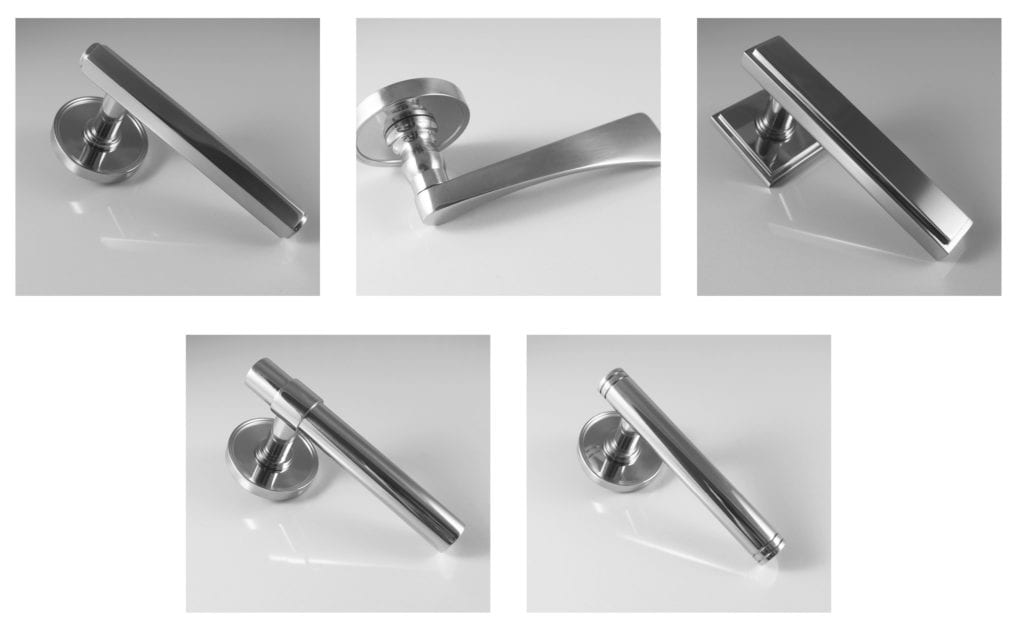brassrat new modern lever on concealed roses door handles on roses architectural ironmongery