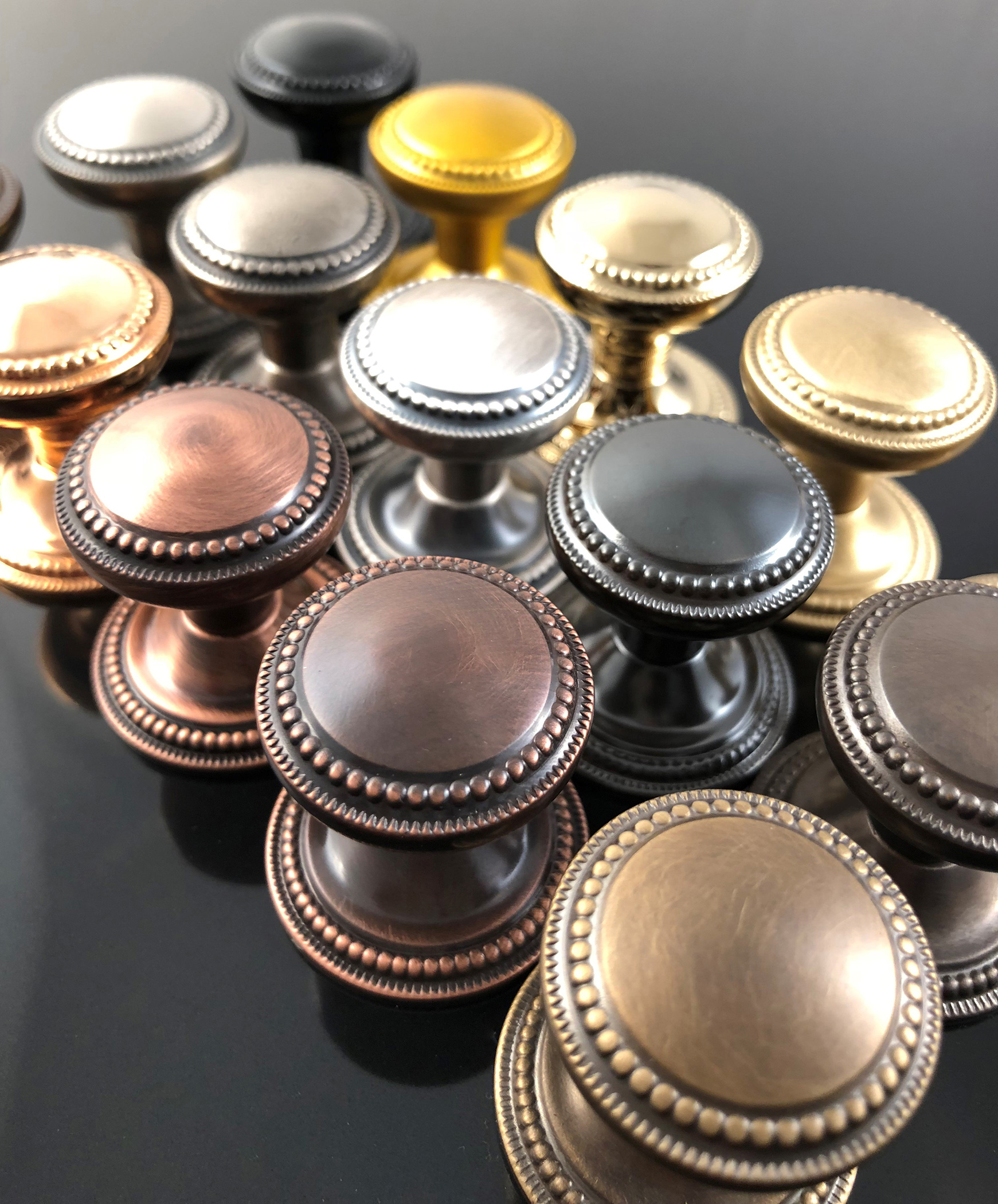 Types of brass finishes at BrassArt