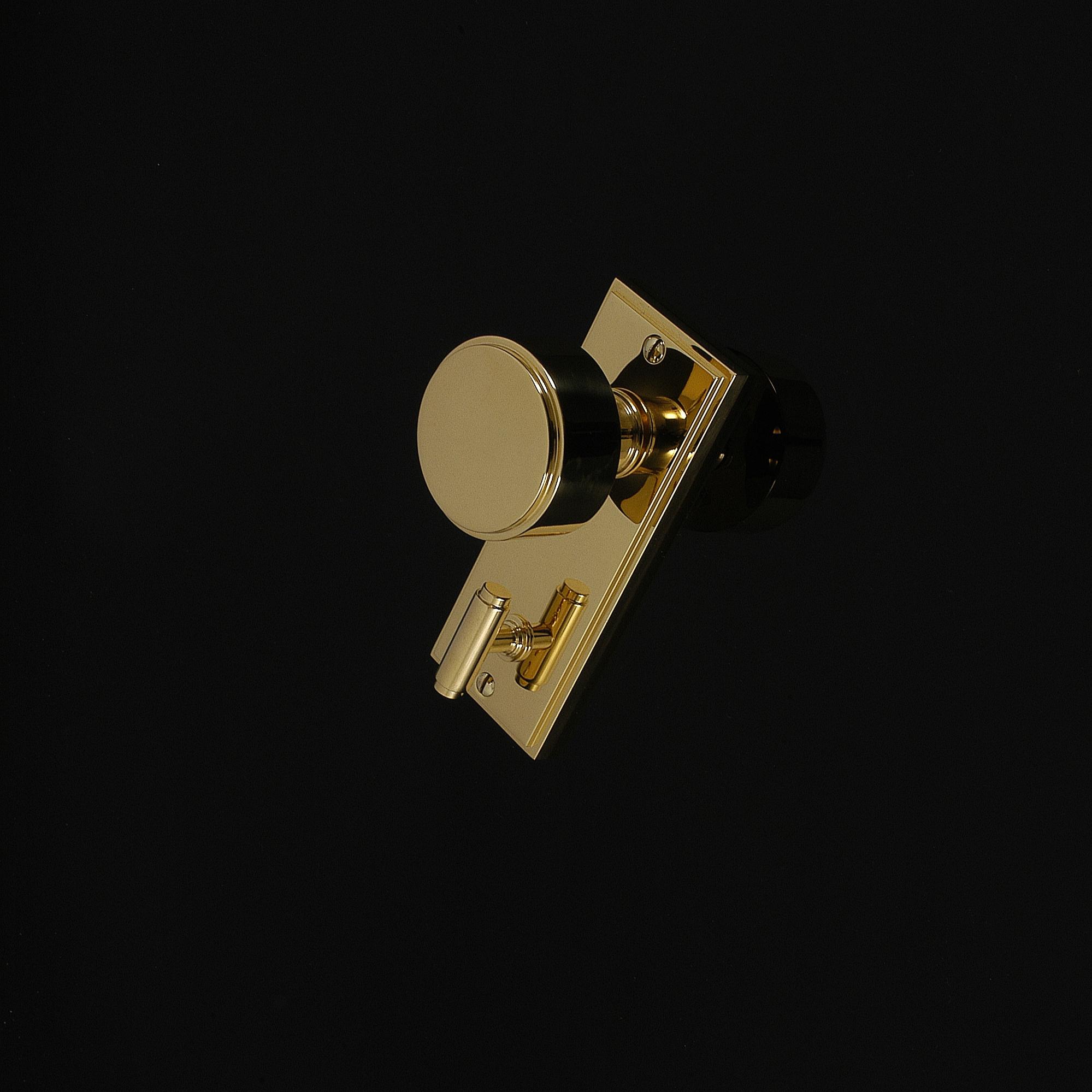 Compton Door Knob on Plate - Image 42