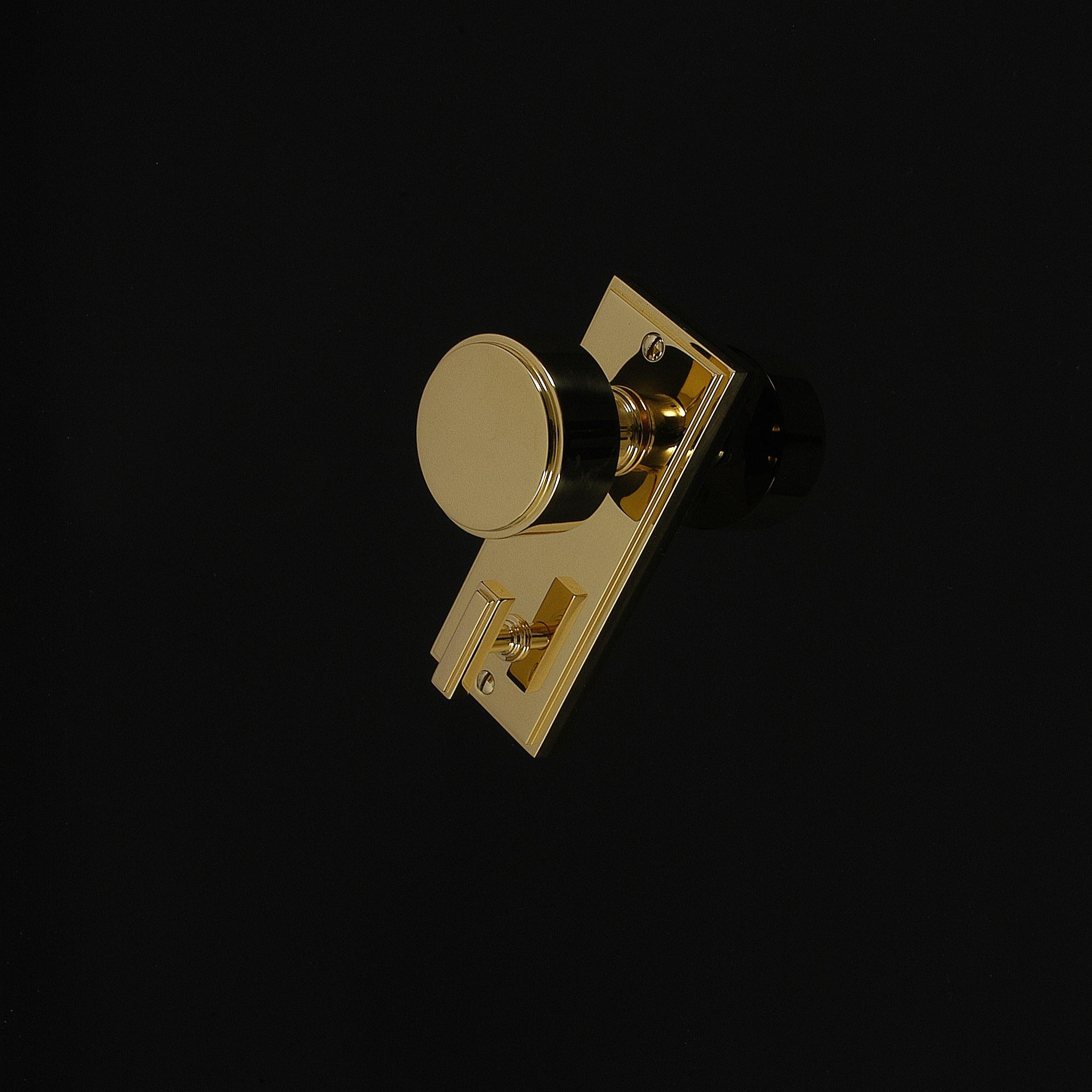 Compton Door Knob on Plate - Image 69
