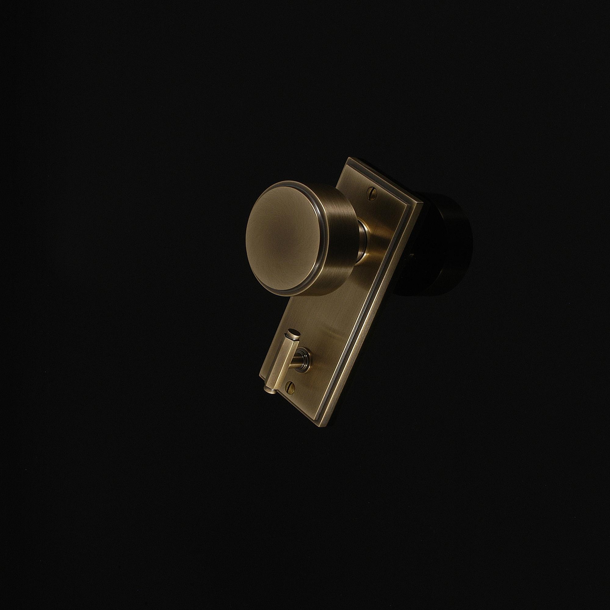 Compton Door Knob on Plate - Image 76