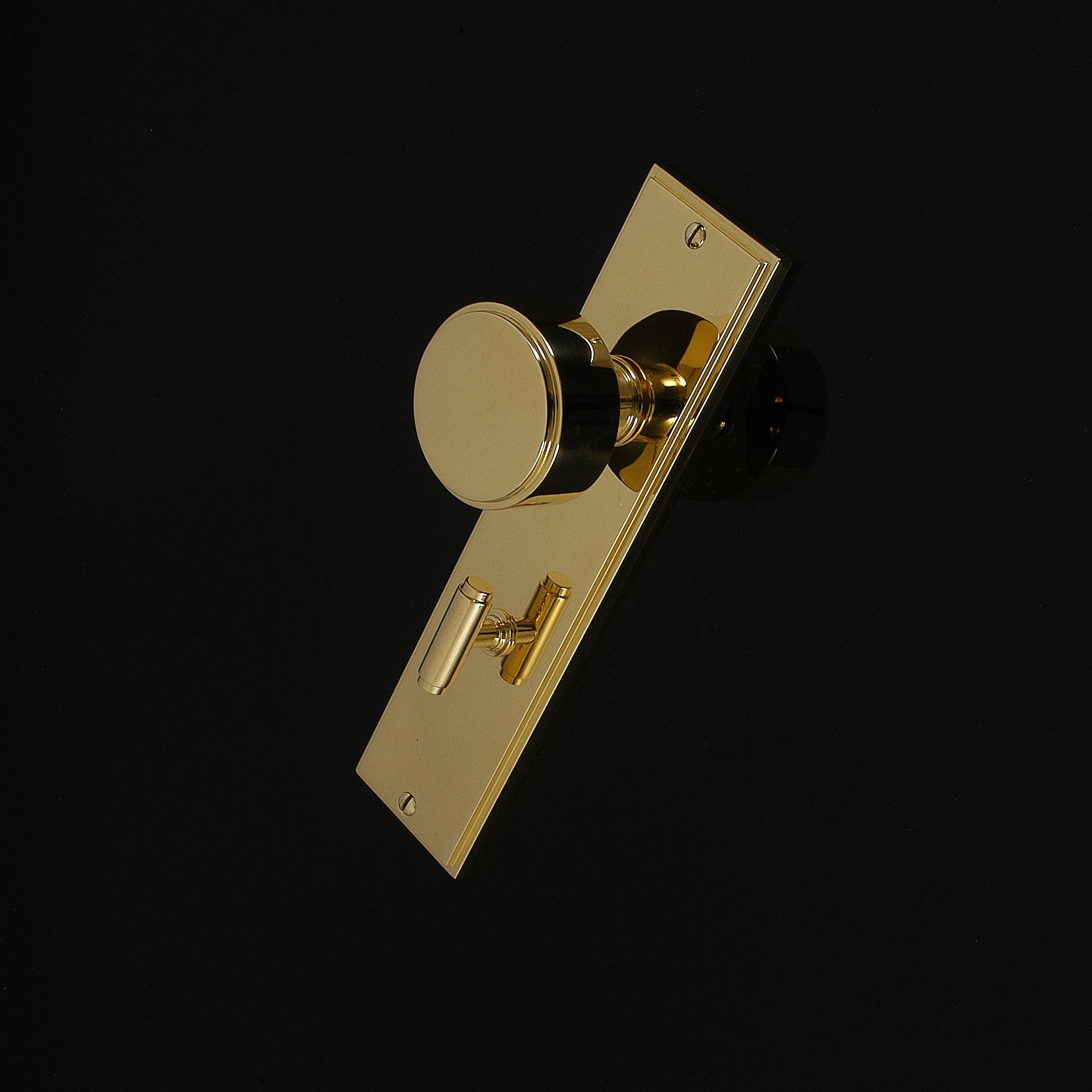 Compton Door Knob on Plate - Image 123