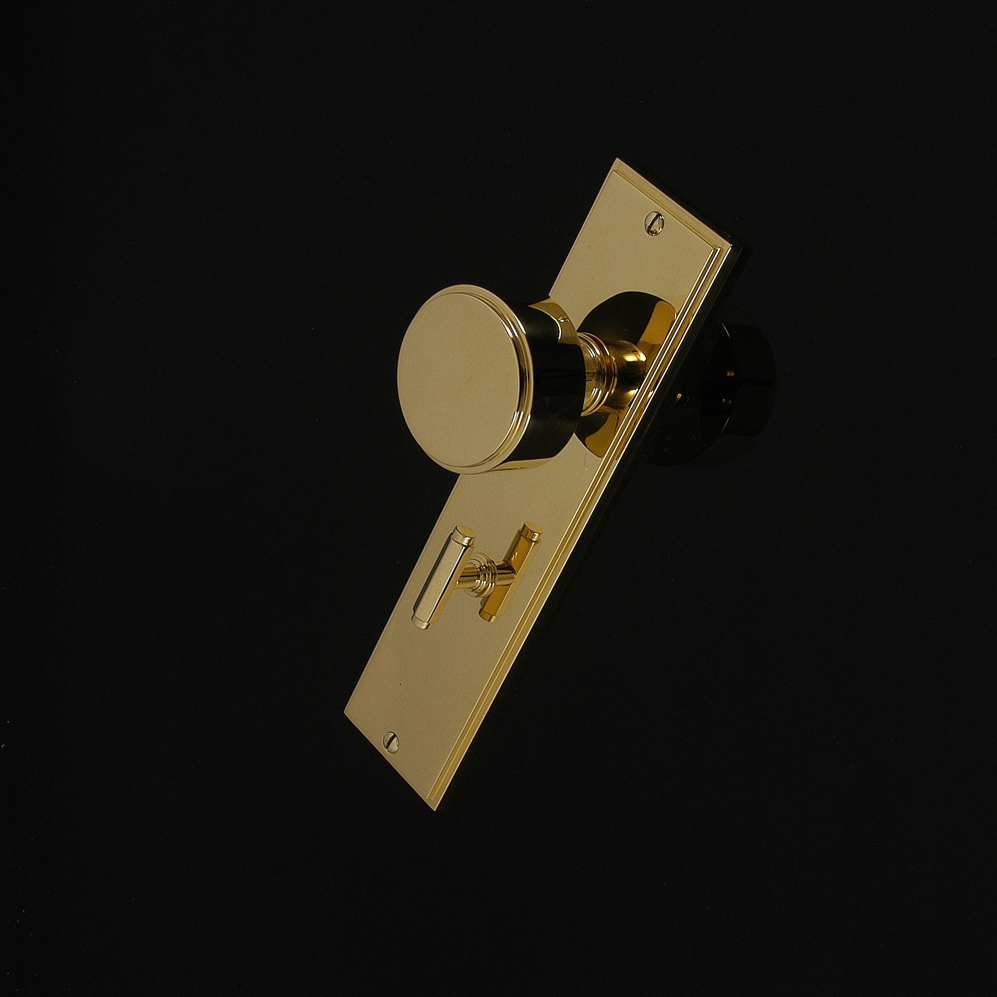 Compton Door Knob on Plate - Image 159