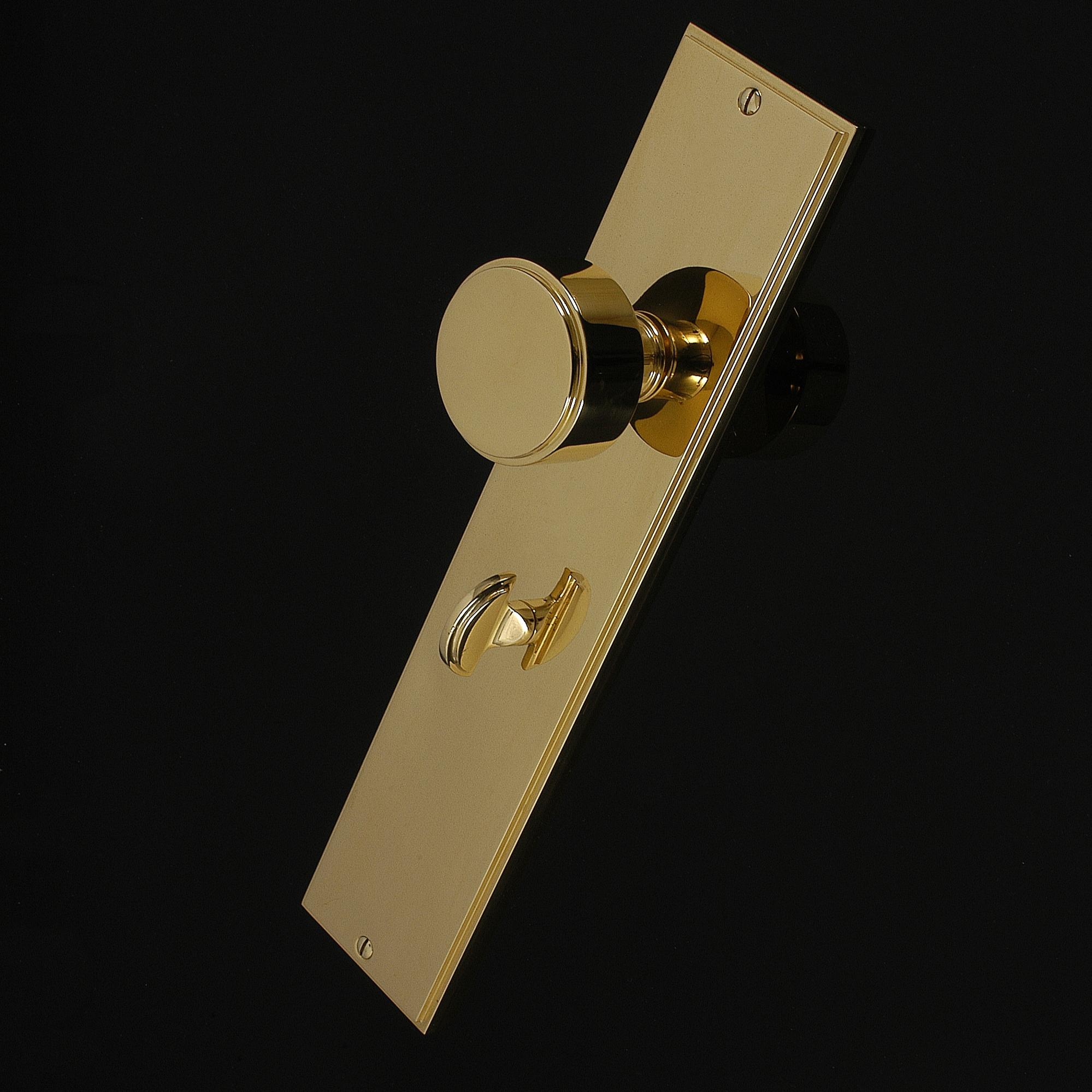 Compton Door Knob on Plate - Image 222