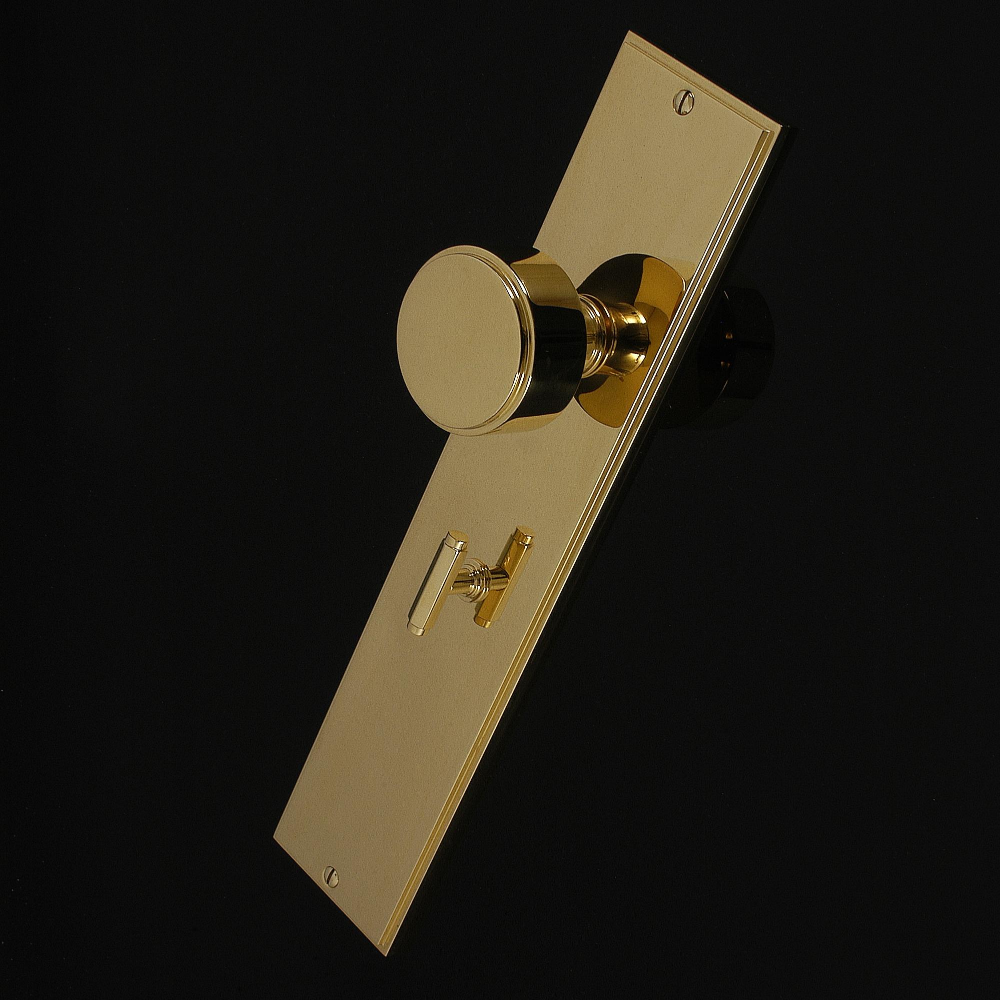 Compton Door Knob on Plate - Image 240