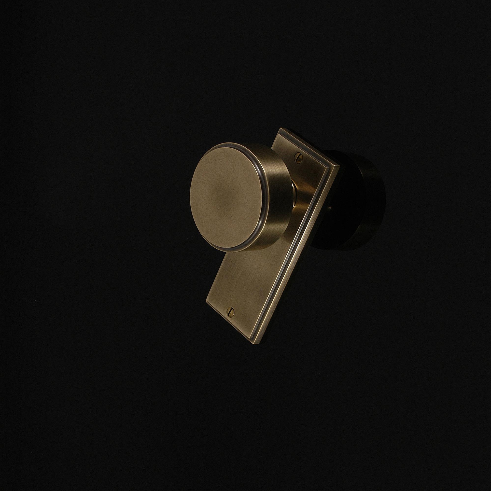 Compton Door Knob on Plate - Image 247