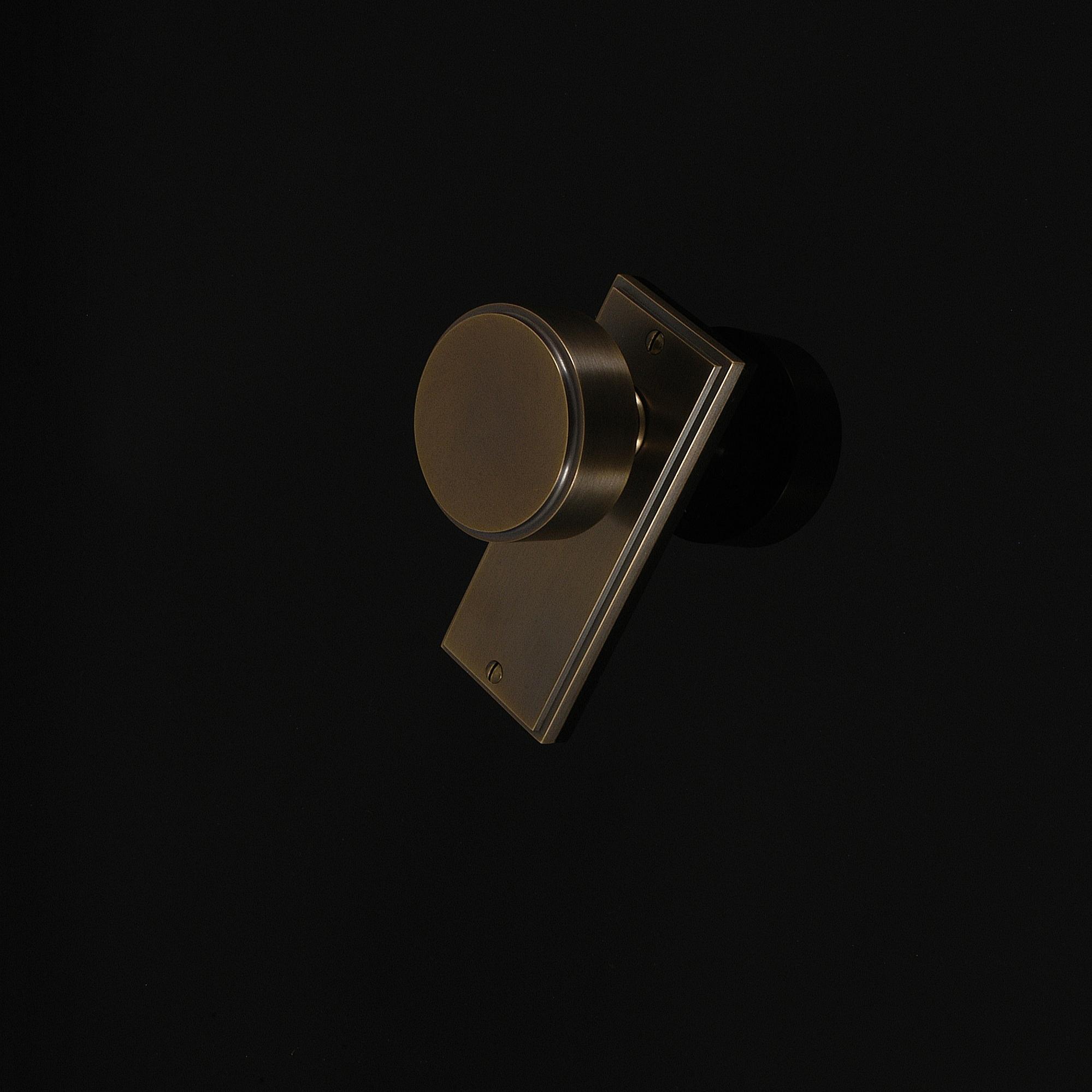 Compton Door Knob on Plate - Image 248