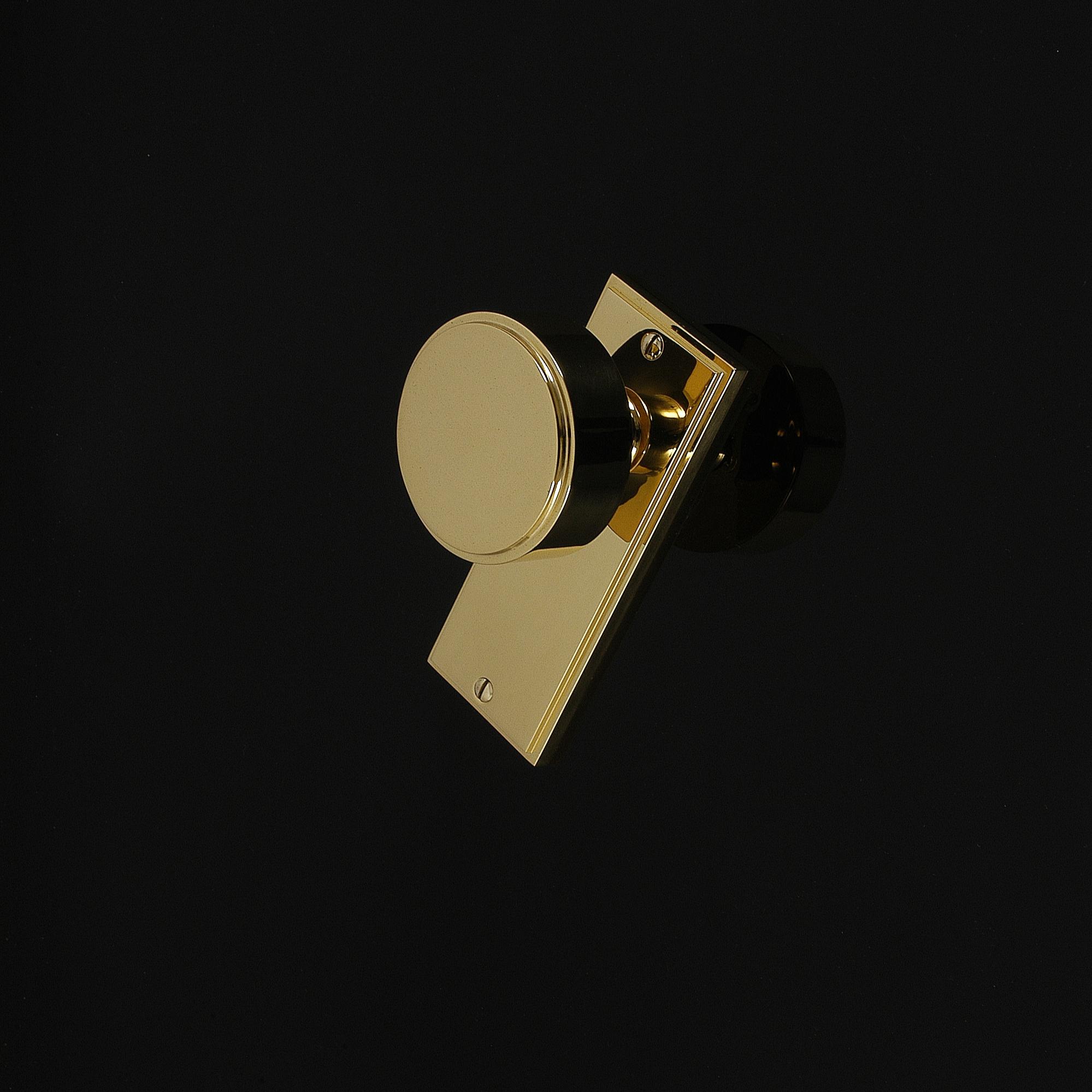 Compton Door Knob on Plate - Image 249