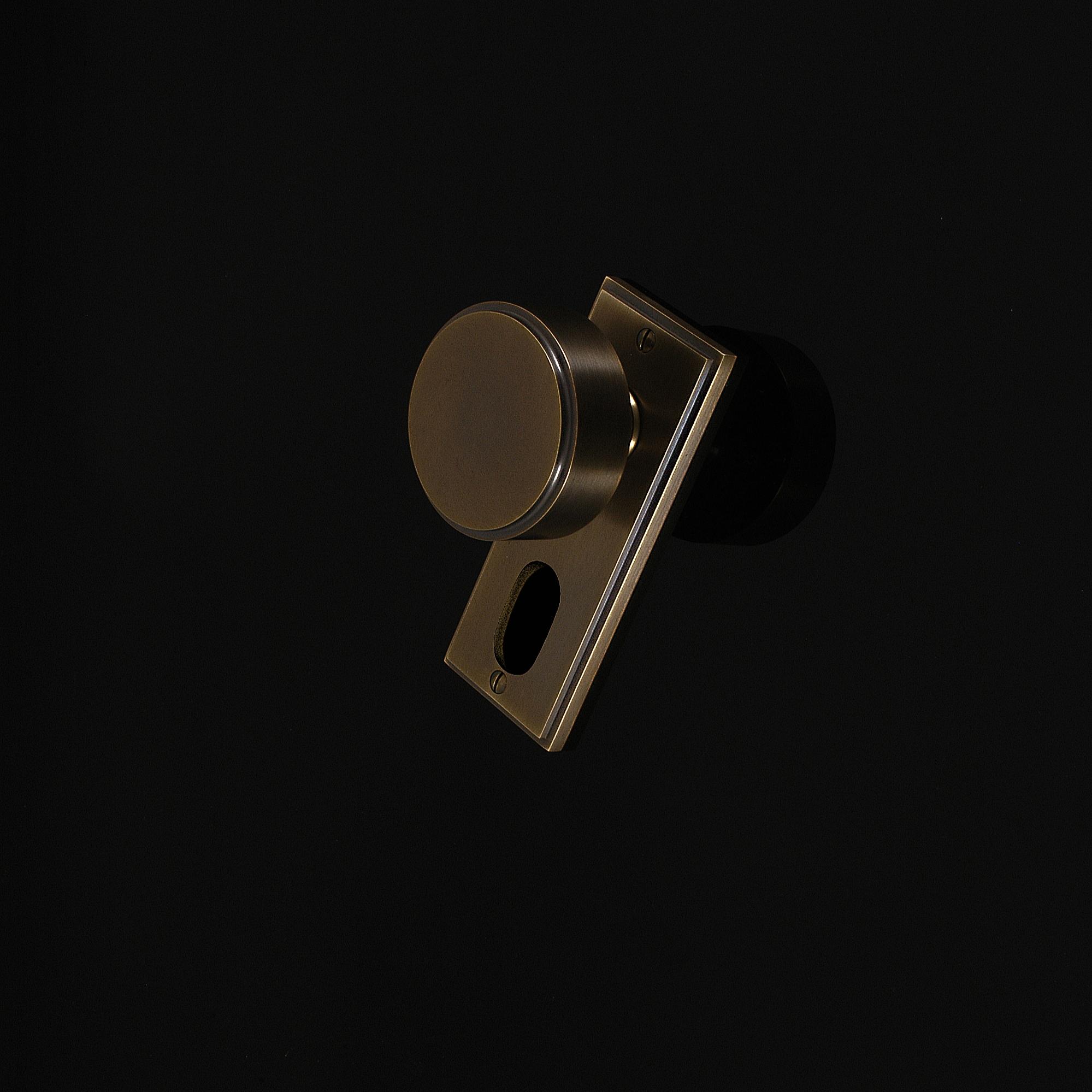 Compton Door Knob on Plate - Image 266