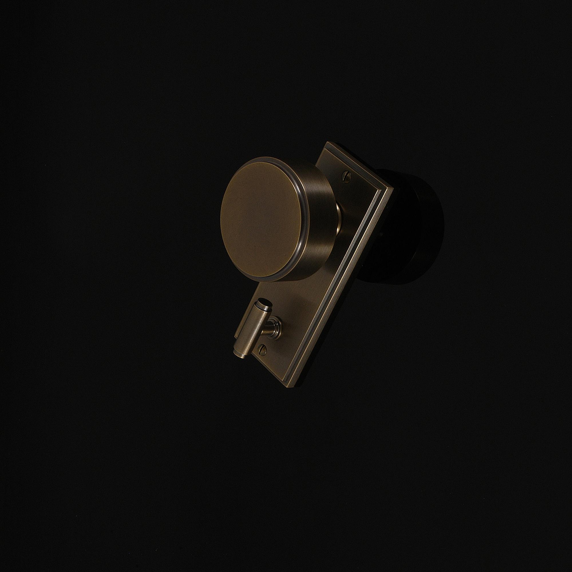 Compton Door Knob on Plate - Image 284