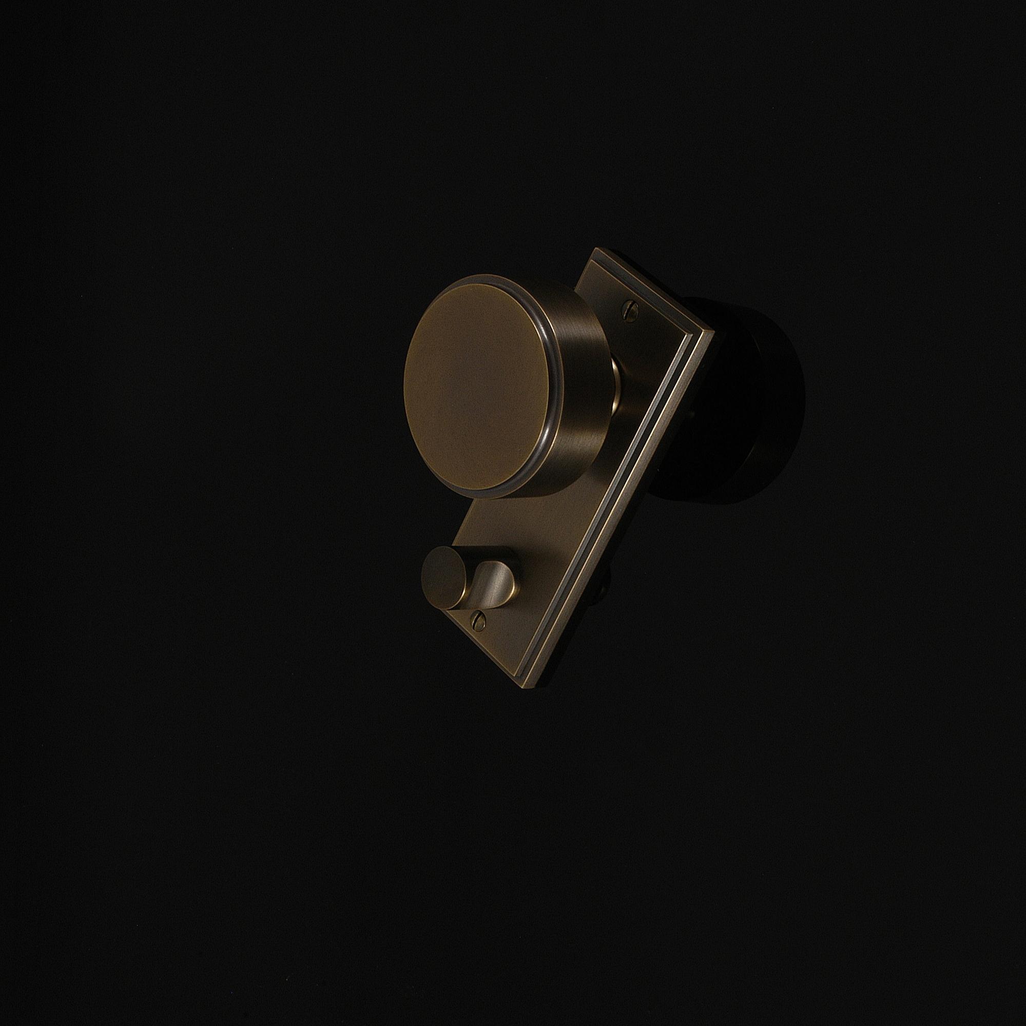 Compton Door Knob on Plate - Image 293