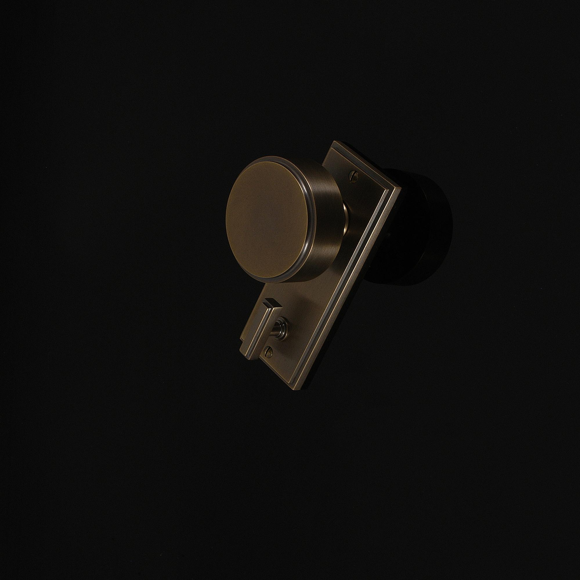 Compton Door Knob on Plate - Image 311