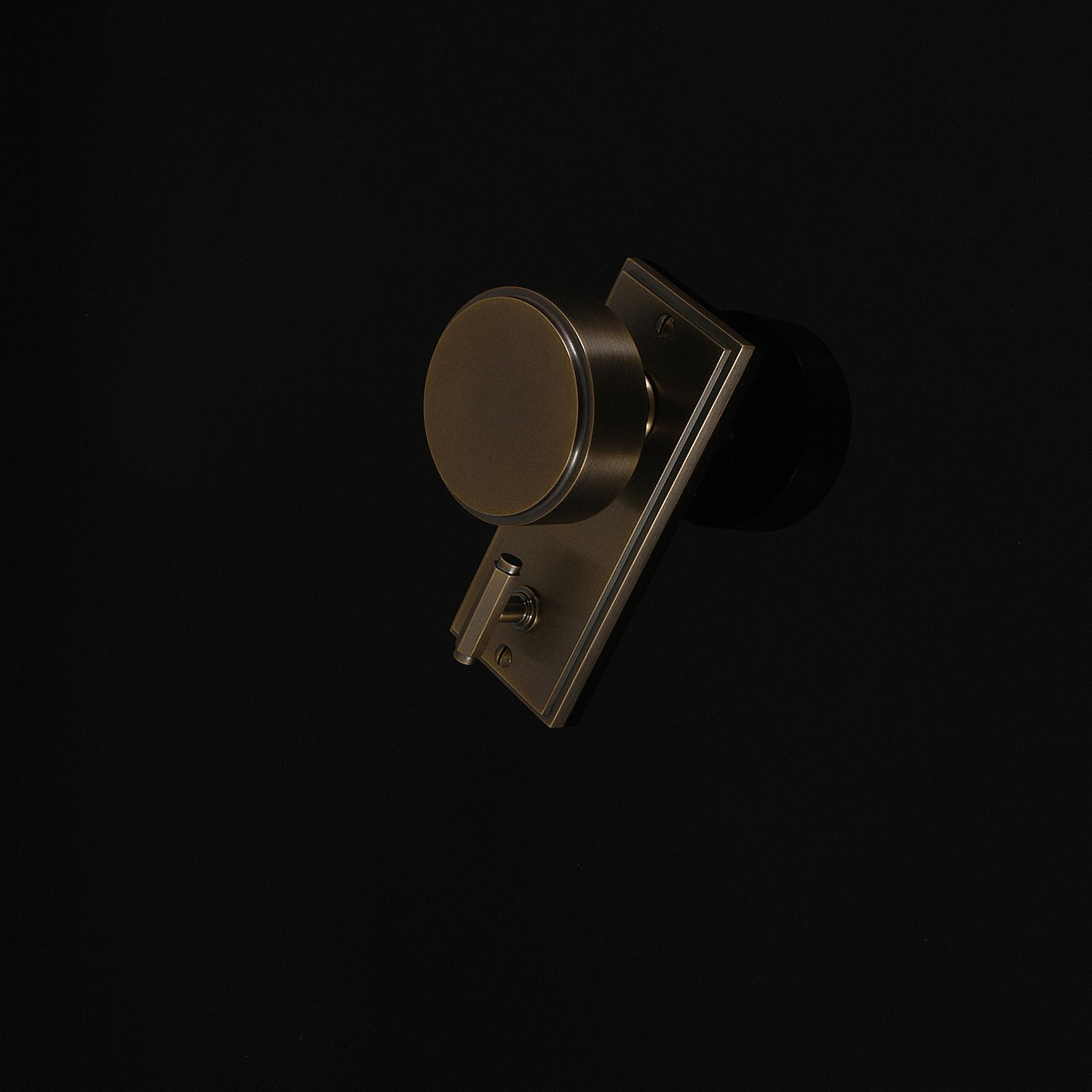 Compton Door Knob on Plate - Image 320
