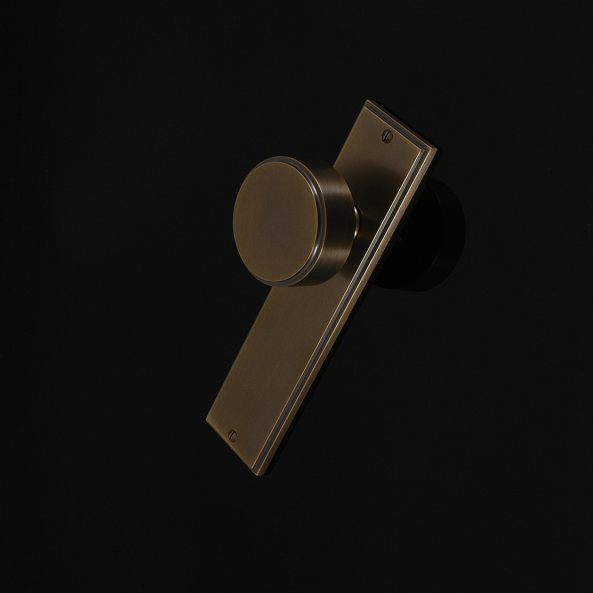 Compton Door Knob on Plate - Image 329