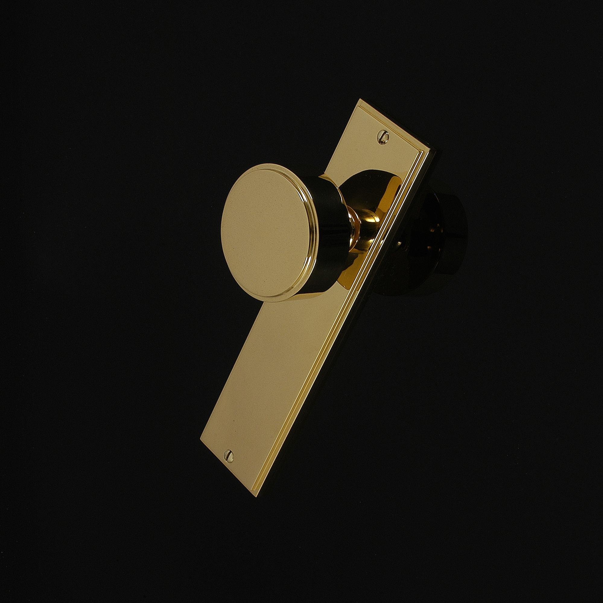 Compton Door Knob on Plate - Image 330