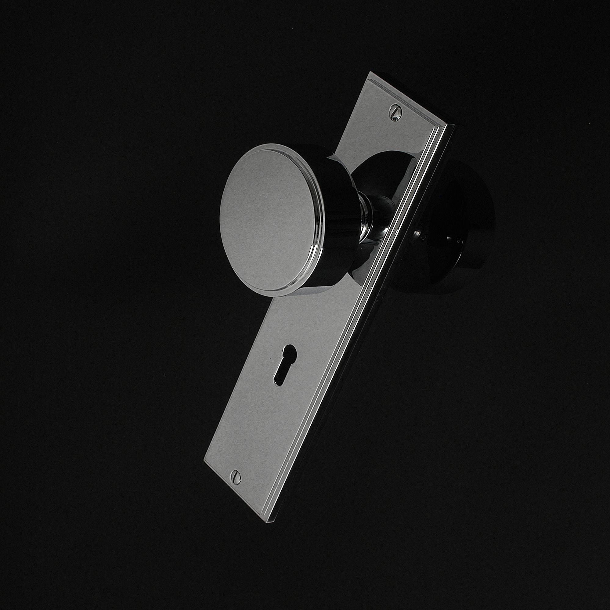Compton Door Knob on Plate - Image 340