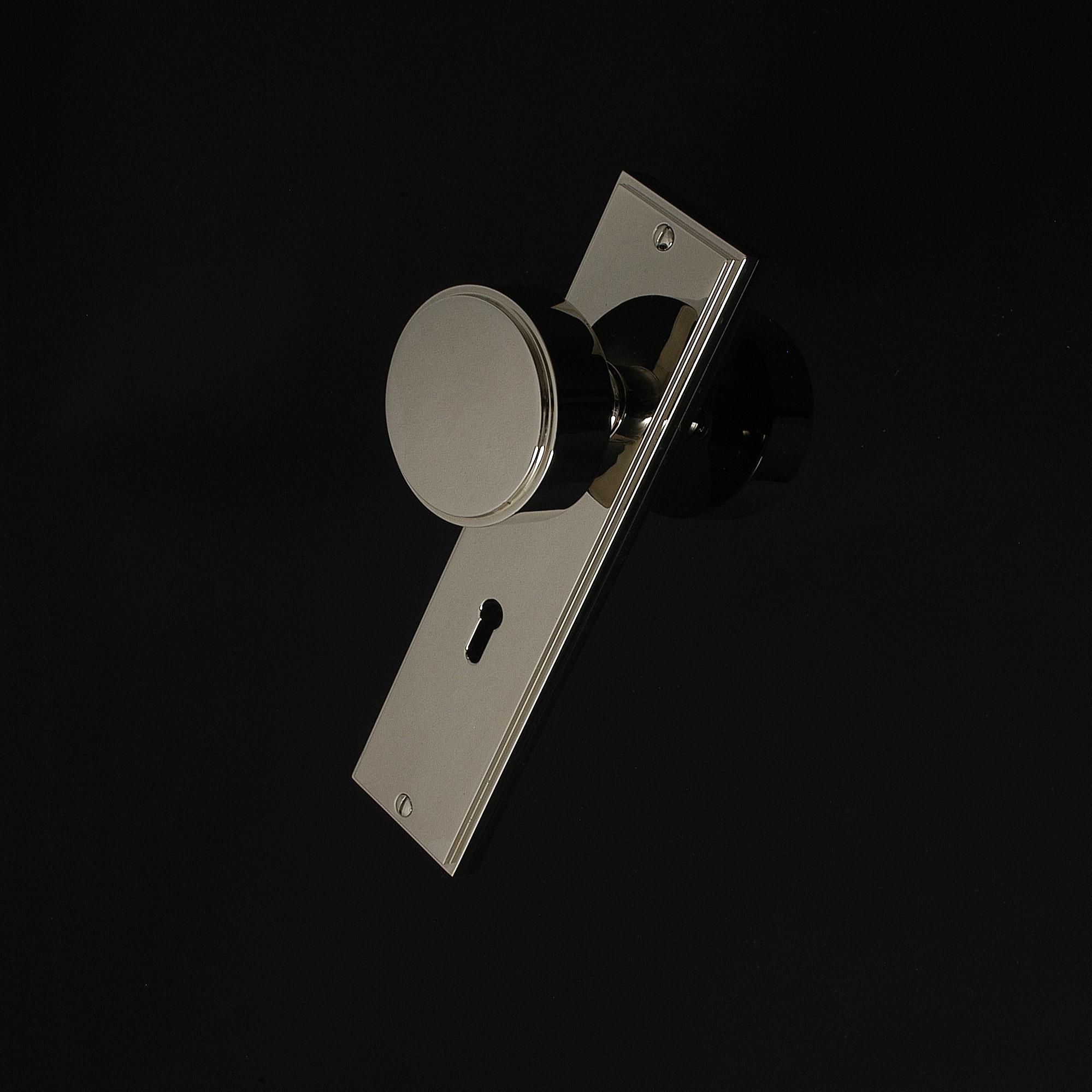 Compton Door Knob on Plate - Image 341