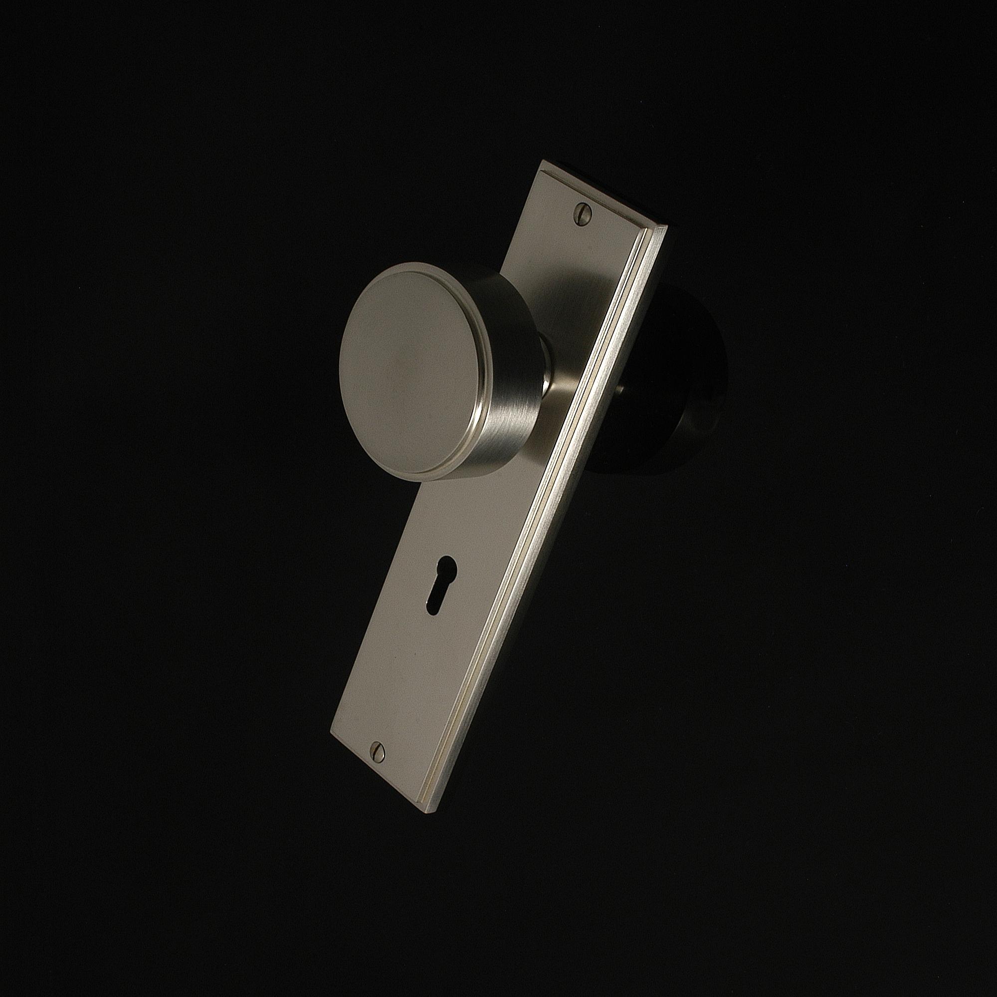 Compton Door Knob on Plate - Image 344