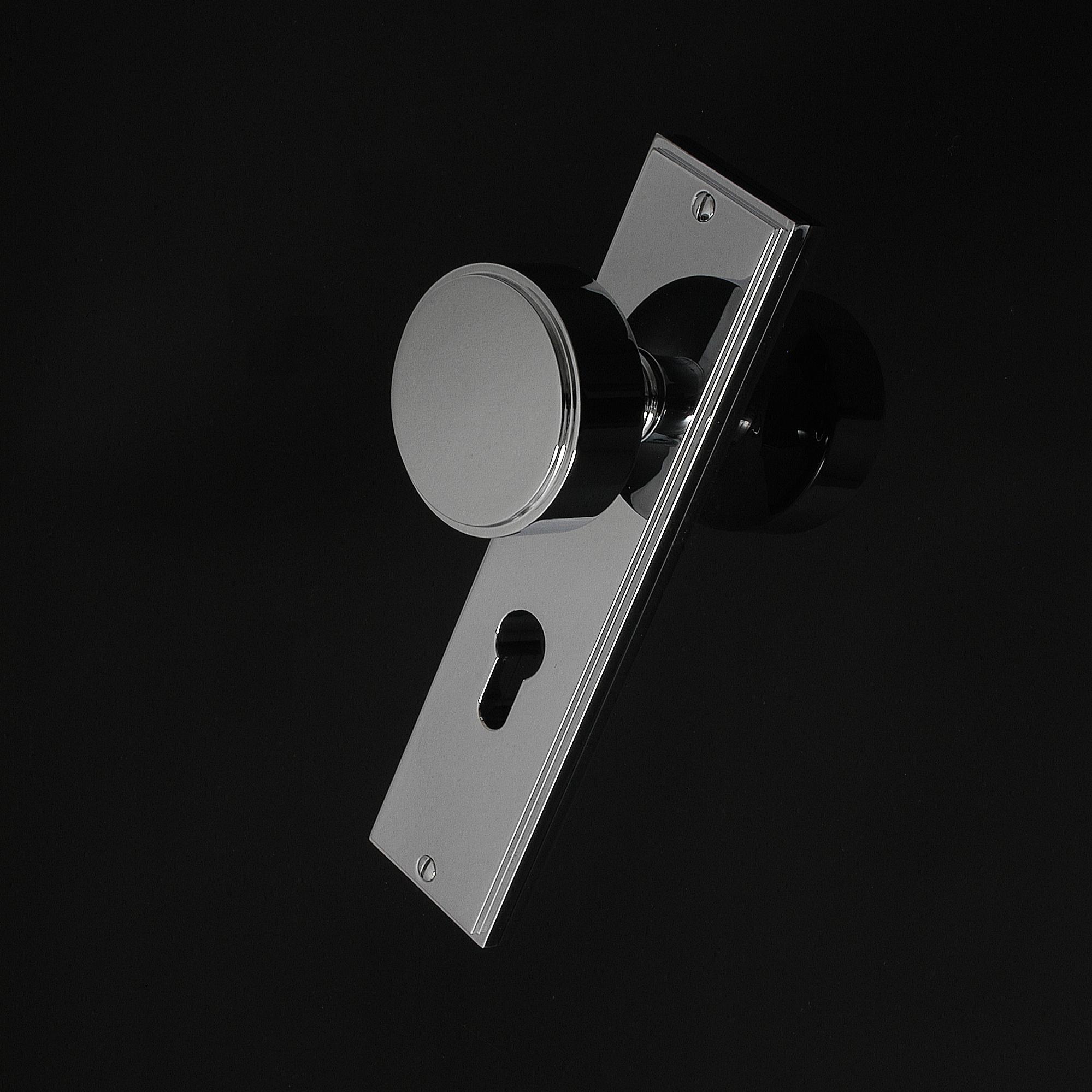 Compton Door Knob on Plate - Image 358