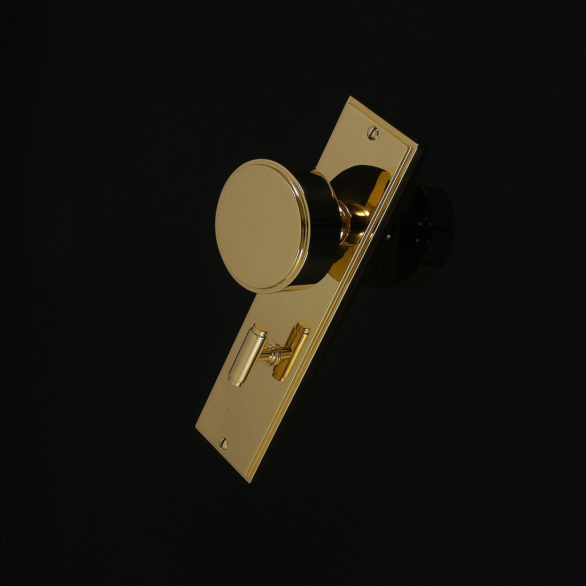 Compton Door Knob on Plate - Image 366