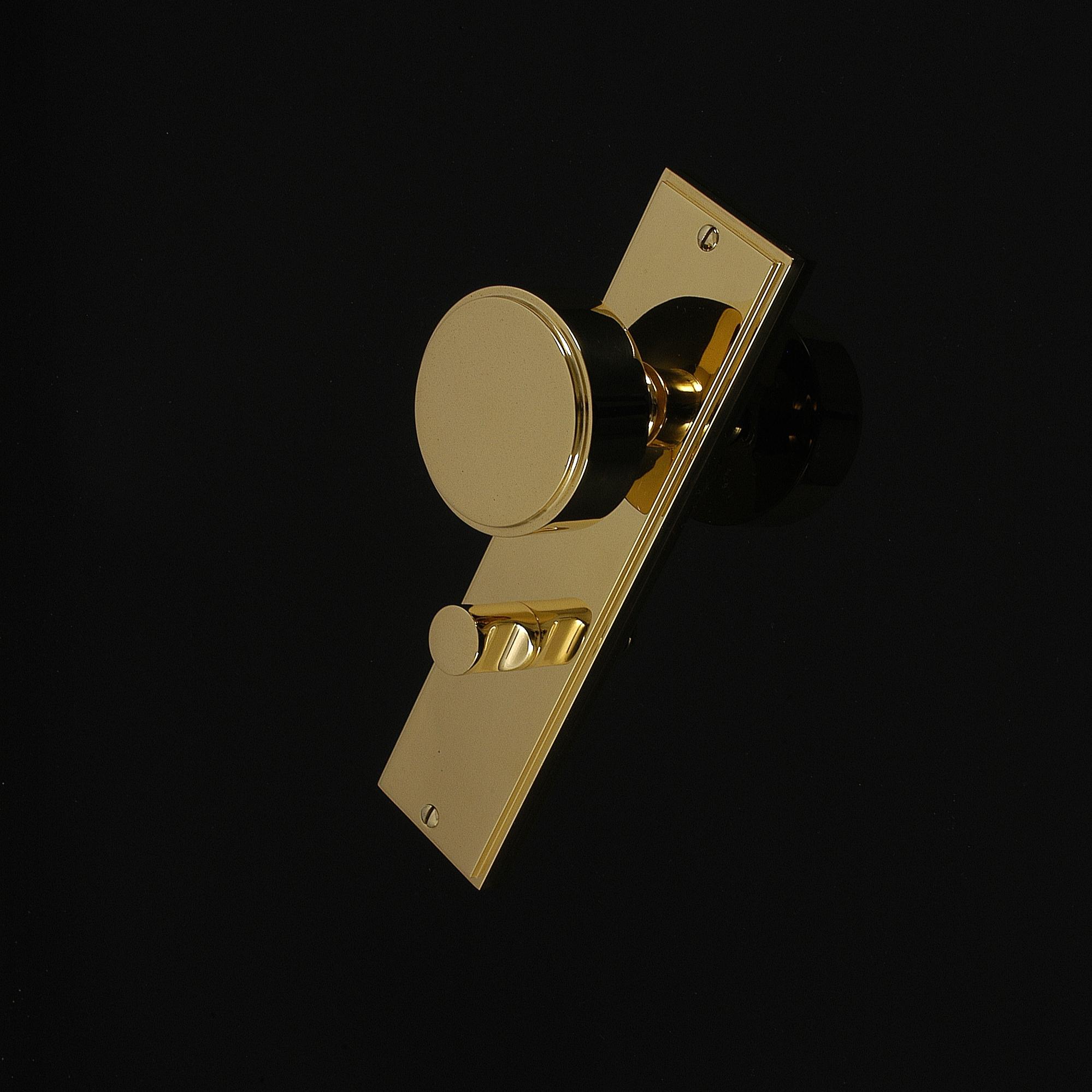 Compton Door Knob on Plate - Image 375