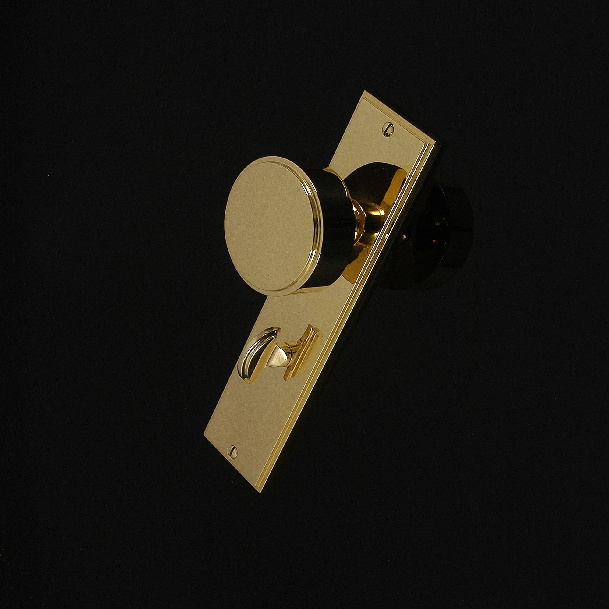 Compton Door Knob on Plate - Image 384