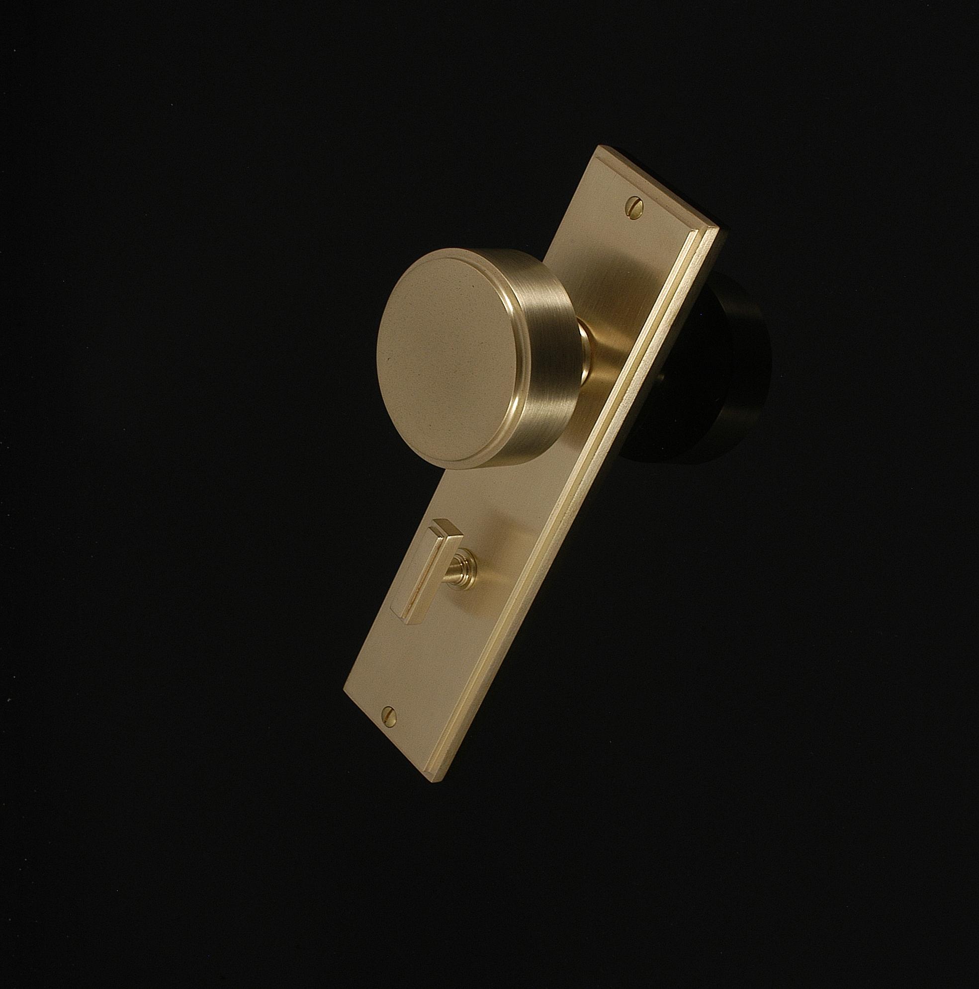 Compton Door Knob on Plate - Image 396