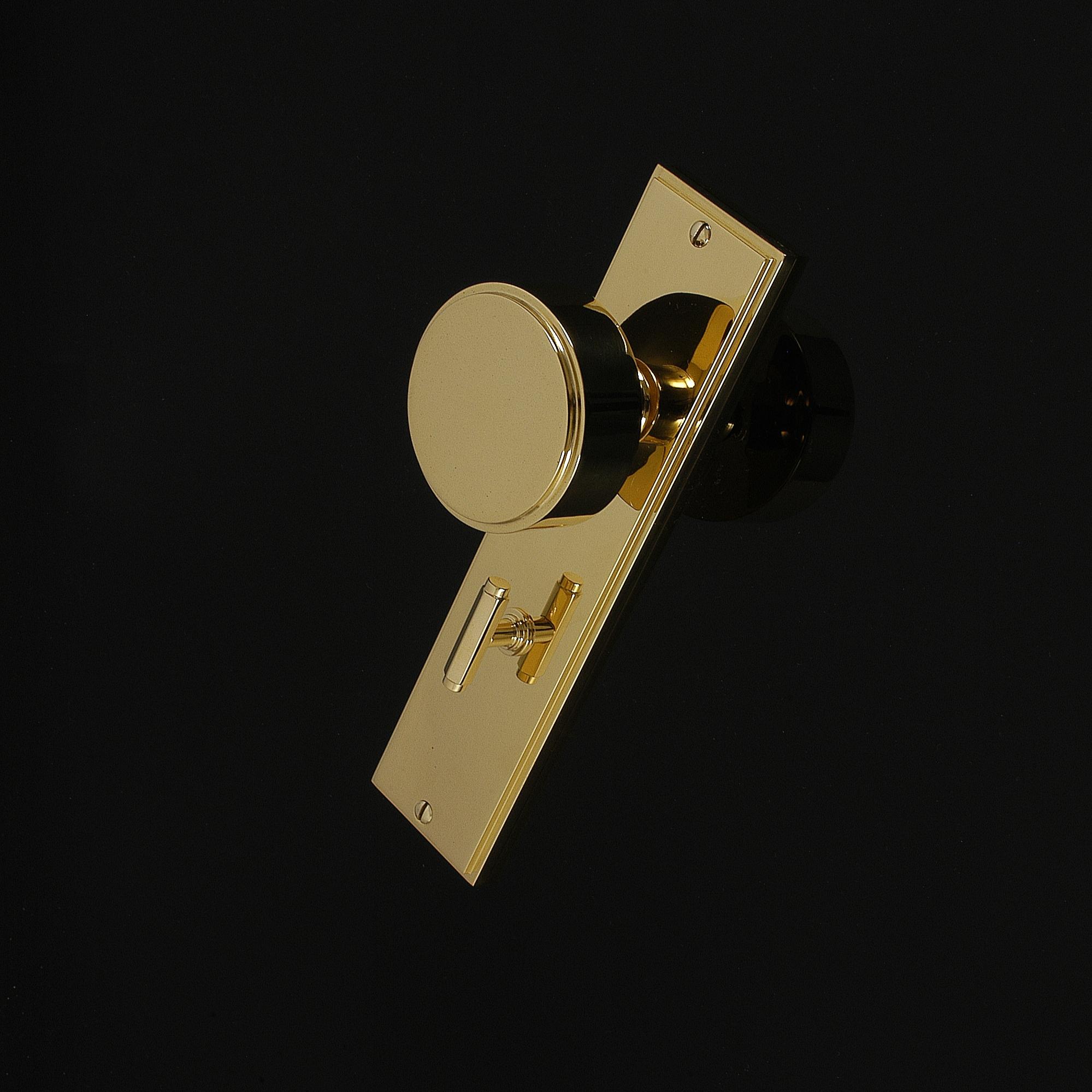 Compton Door Knob on Plate - Image 402