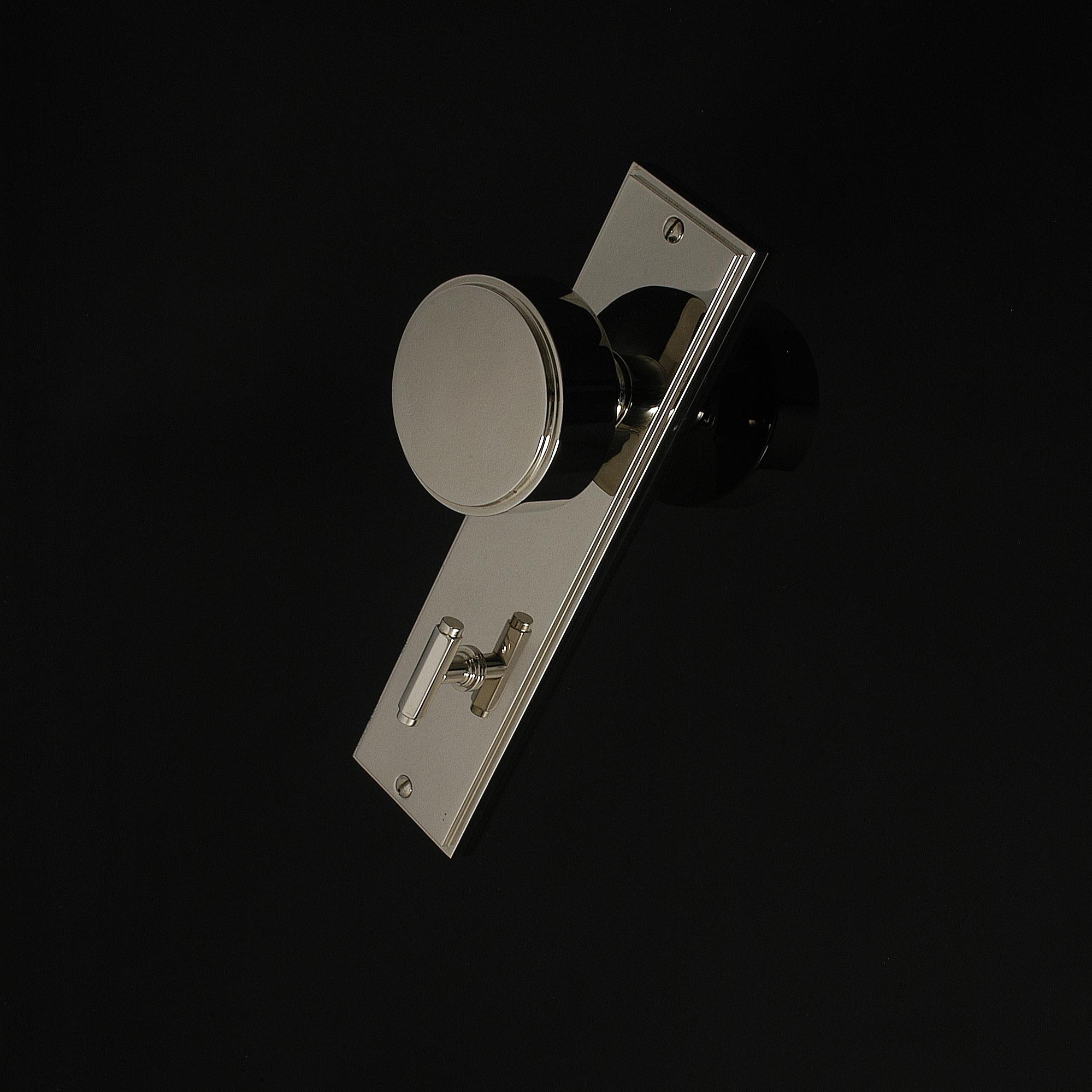 Compton Door Knob on Plate - Image 404