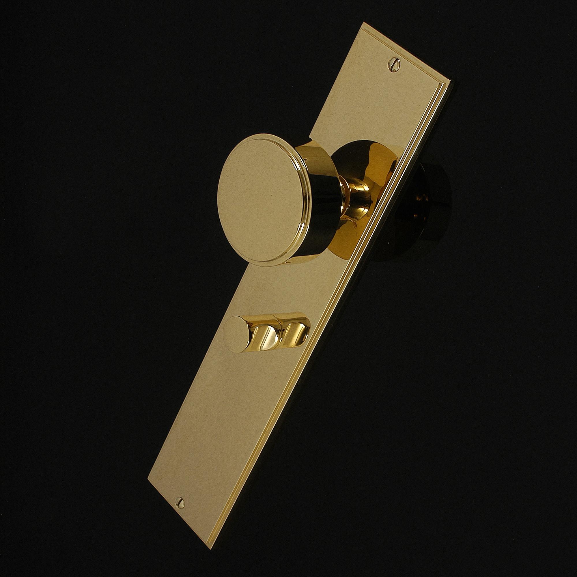 Compton Door Knob on Plate - Image 456