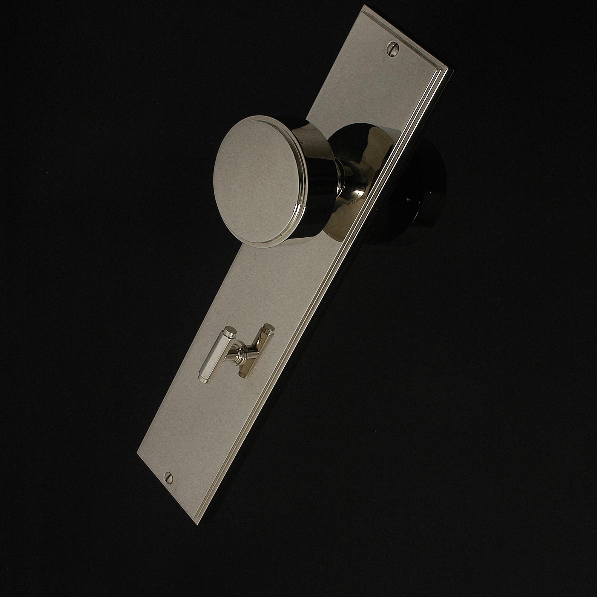 Compton Door Knob on Plate - Image 485