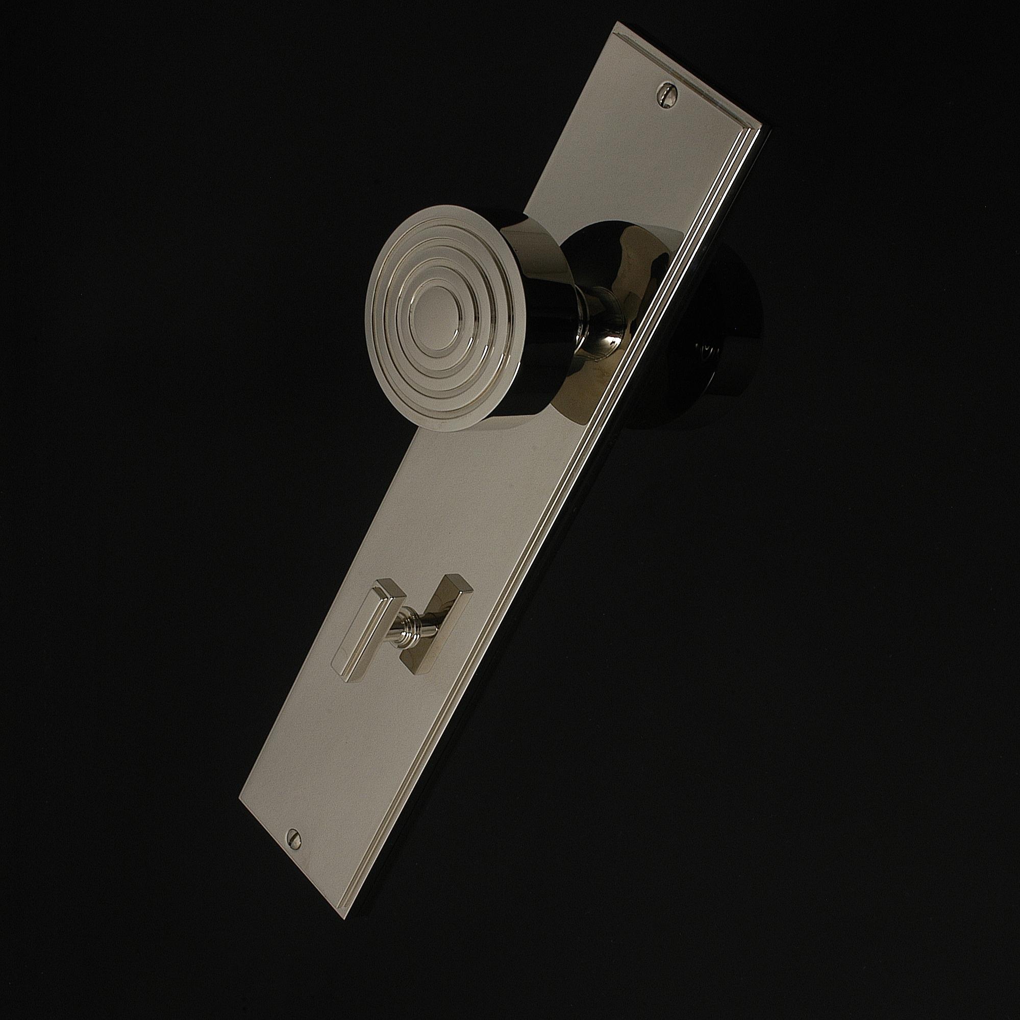 Burford Door Knob on Plate - Image 324