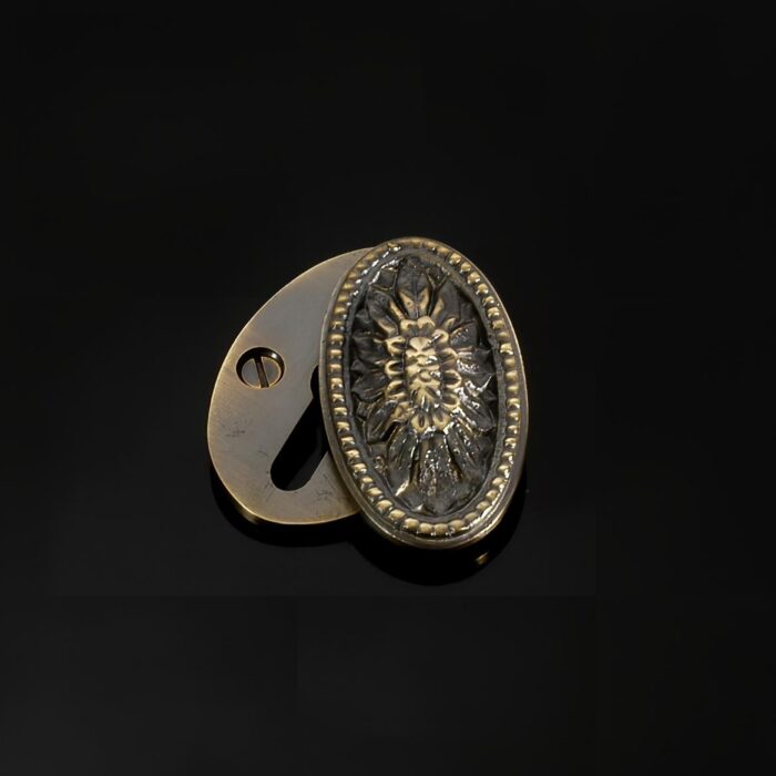 Adam Oval Covered Escutcheon