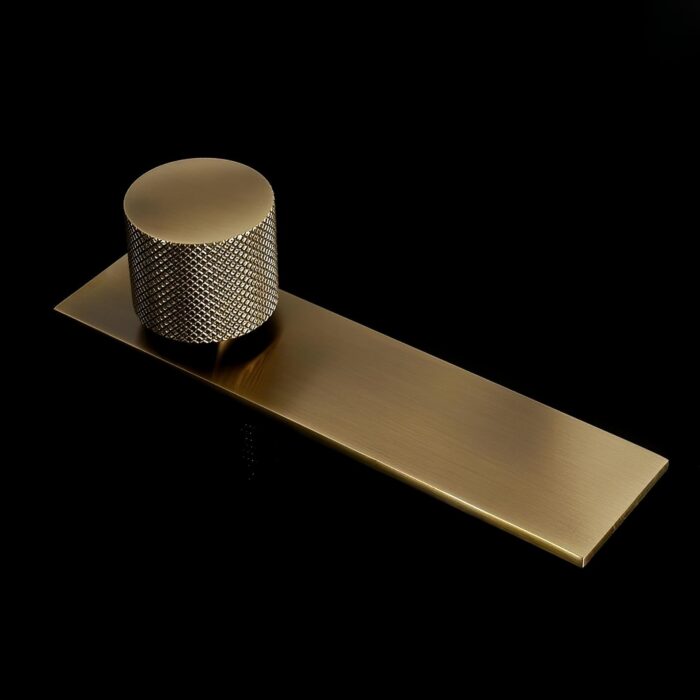 Knightsbridge Cupboard Knob on Plate