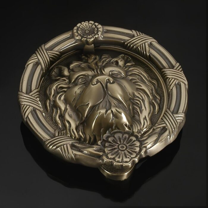 Burlington Lion Head Door Knocker