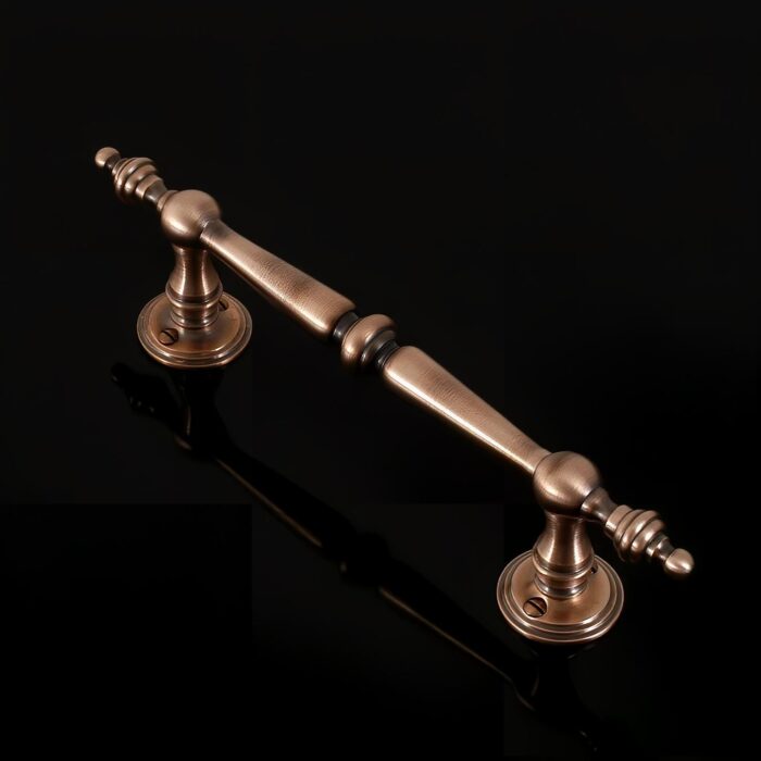 Constable Profiled Pull Handle on Rose