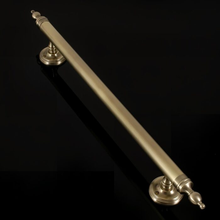 Constable Pull Handle on Rose (Large)