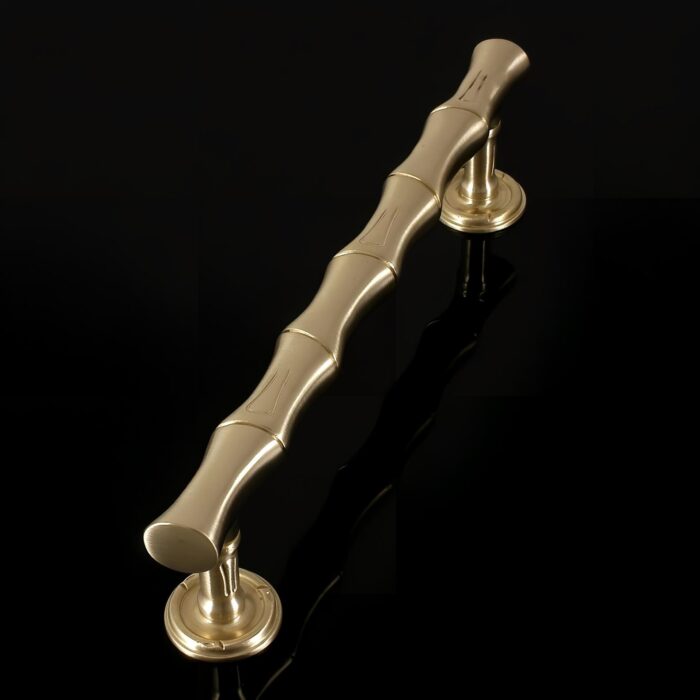 Bamboo Pull Handle on Rose