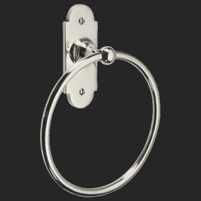 Constable Towel Ring on Plate