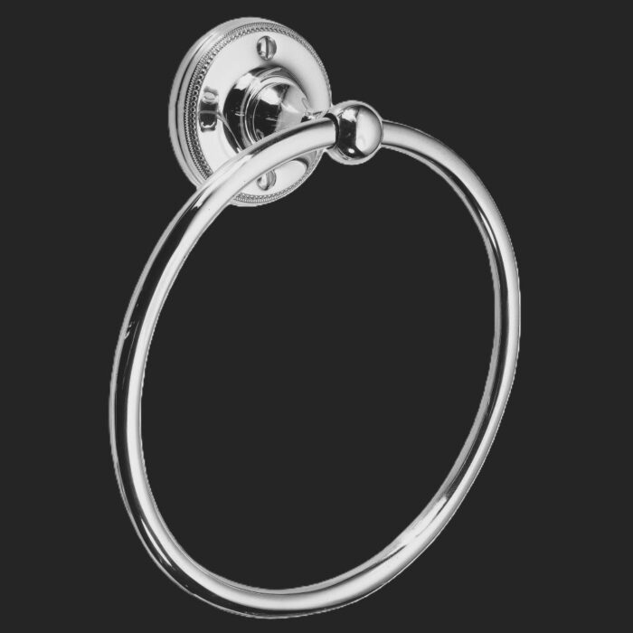 Princess Towel Ring on Rose