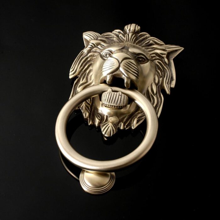 Lion Head Ring Knocker - Image 5