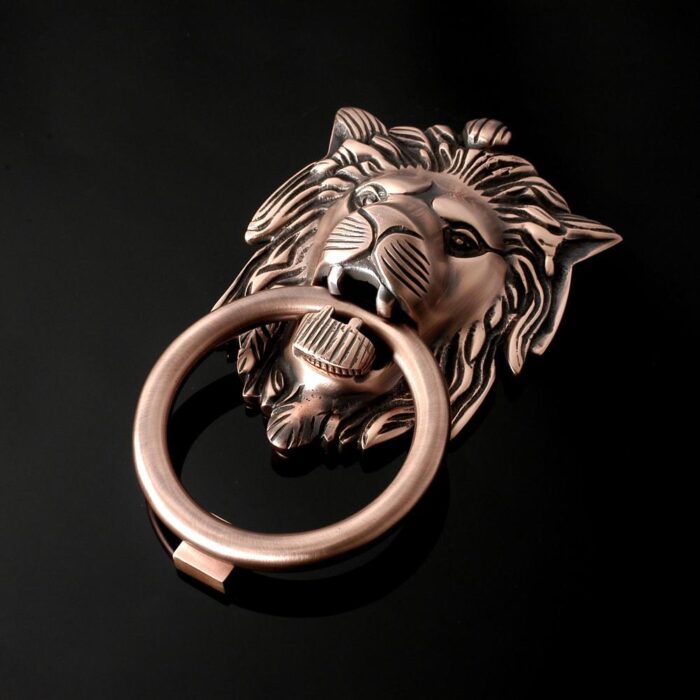 Lion Head Ring Knocker - Image 6