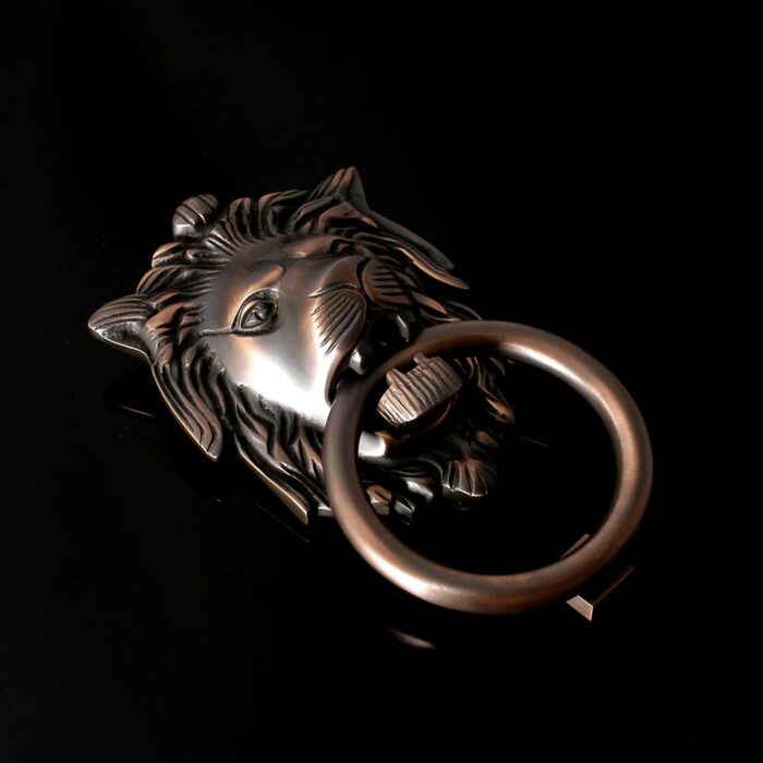 Lion Head Ring Knocker - Image 8