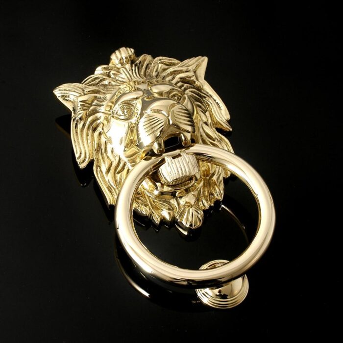 Lion Head Ring Knocker - Image 2