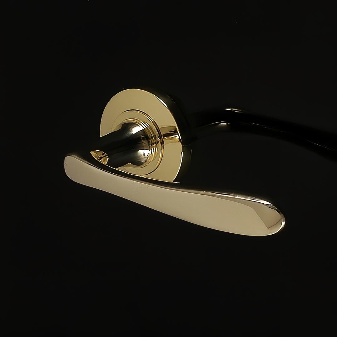 Lilliput Door Handle on Rose