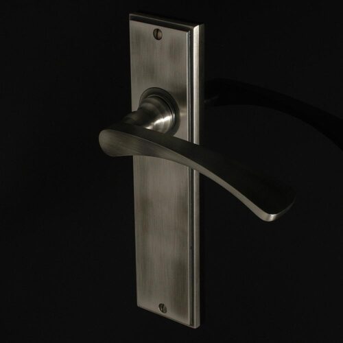 Door Handle on Plate