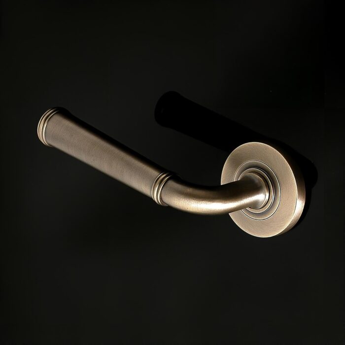Croyd Door Handle on Rose