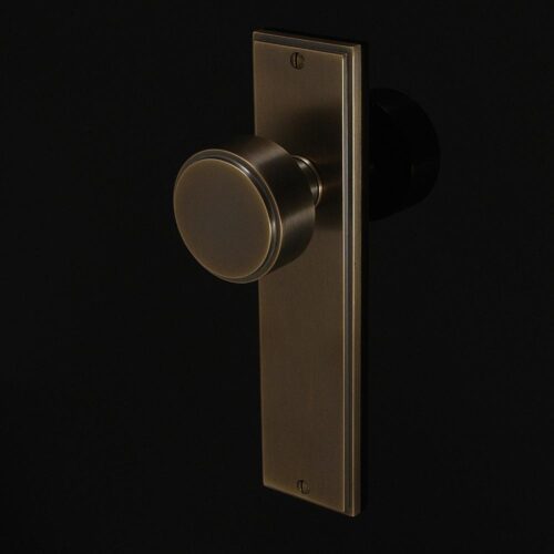 Door Knob on Plate