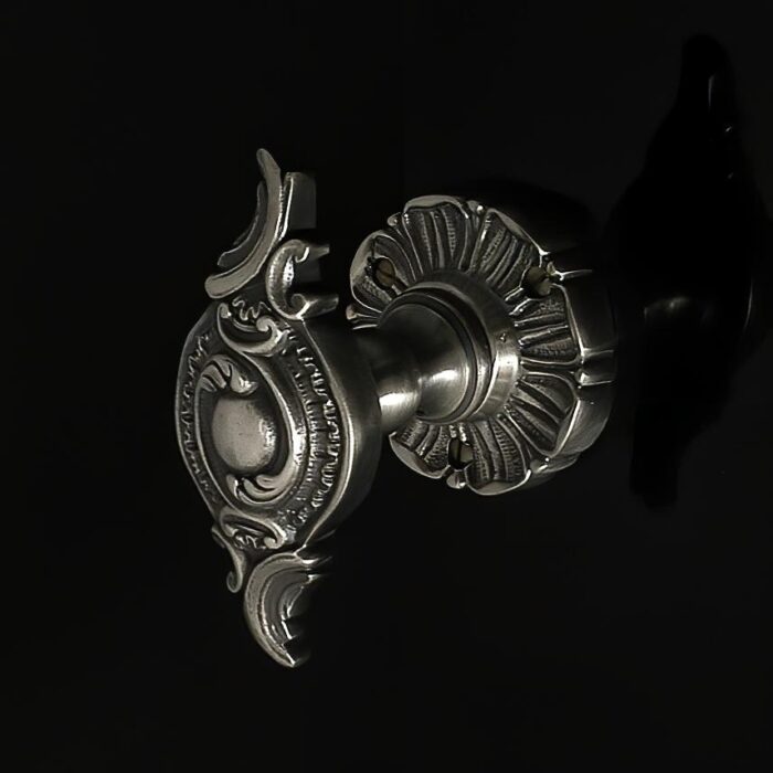 Louis XV 348 Door Knob on Rose