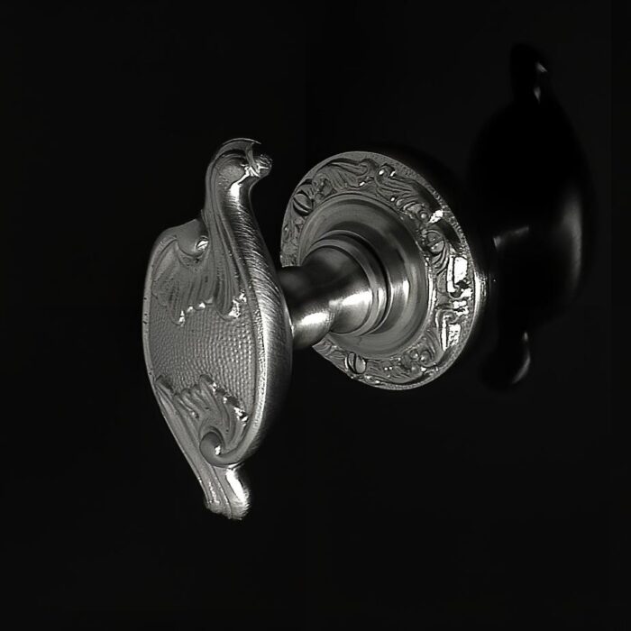 Louis XIV 191 Door Knob on Rose